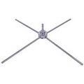 4-Leg Indoor Scissor Sail Sign Base